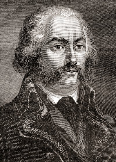 Adam Philippe, Conte di Custine, da Histoire de la Revolution Française di Louis Blanc da French School